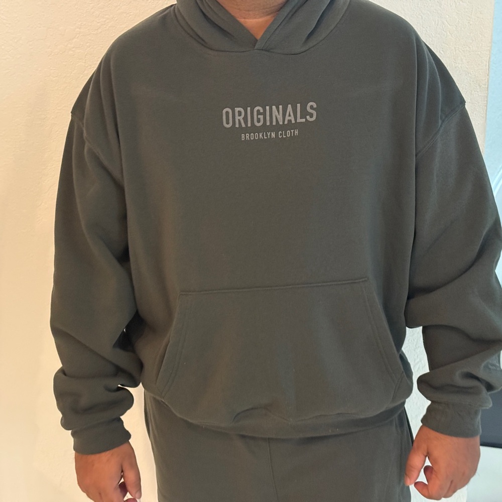 Brooklyn Cloth Men's Gray Hoodie